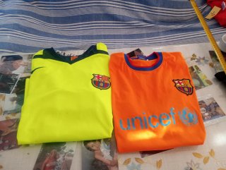 FC Barcelona Ronaldinho 10 Camiseta Naranja