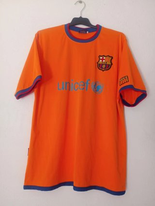 FC Barcelona Ronaldinho 10 Camiseta Naranja