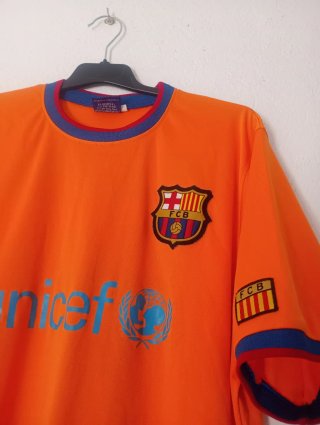 FC Barcelona Ronaldinho 10 Camiseta Naranja