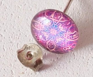 Pendientes Plata y Cristal