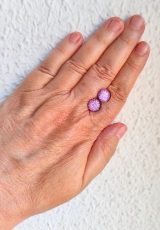 Pendientes Plata y Cristal