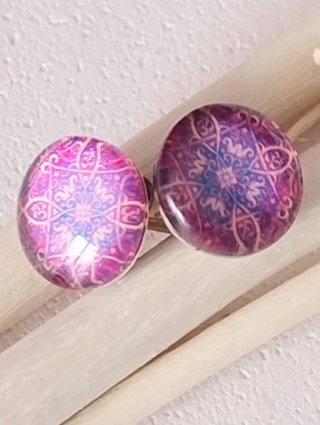 Pendientes Plata y Cristal