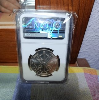 100 Pesetas Plata NGC MS64 1966 (70)