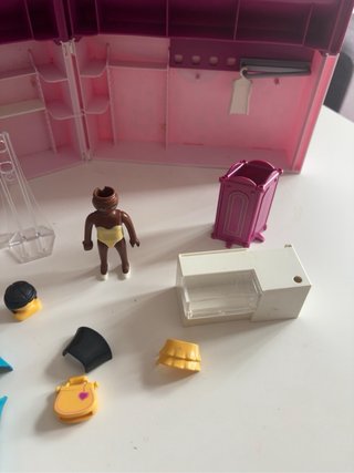 Playmobil 6862 Maletín Boutique Moda Incompleto