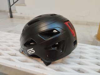 Casco GES Negro Bicicleta