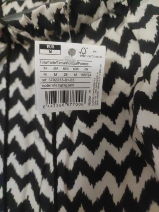 Pantalón mujer fluido M