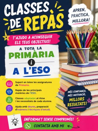 Classes de repàs a Lleida