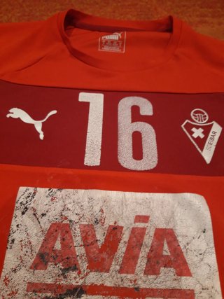 Camiseta Puma Eibar Talla M Match Worn