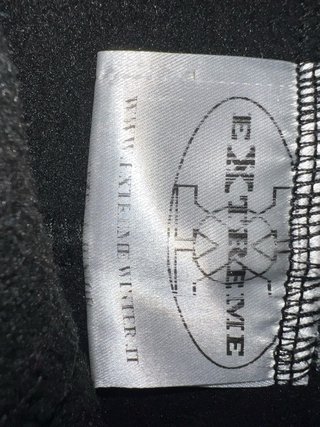 Pantalóneta  de esquí competición negro 10-12 años