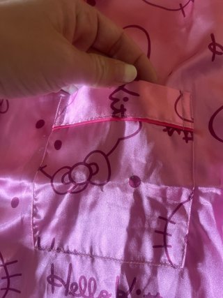 Camiseta Pijama Hello Kitty Rosa
