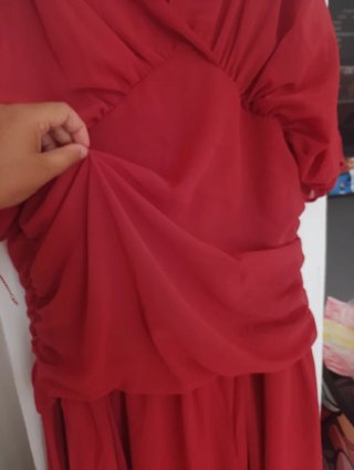 Vestido de fiesta rojo