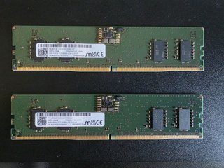Memoria RAM 16Gb (2x8GB) DDR5 5600MHz UDIMM