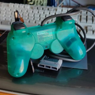PS1 Dualshock Foggy Mint Green SCPH-1200