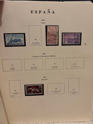 Álbum de sellos Philos