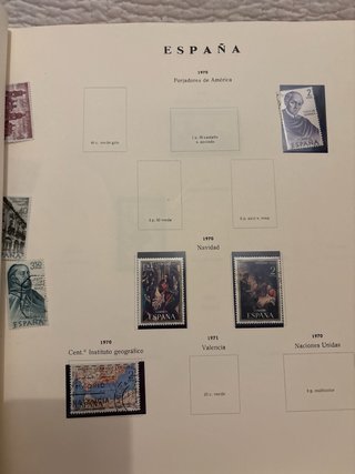Álbum de sellos Philos