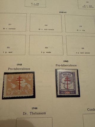 Álbum de sellos Philos