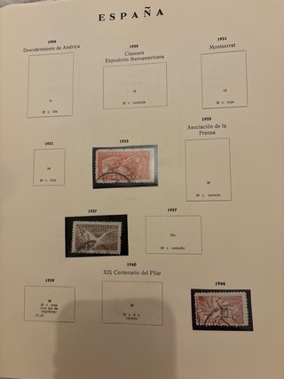 Álbum de sellos Philos