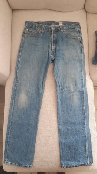 2 x Vaqueros Levi's 501 W36 L32