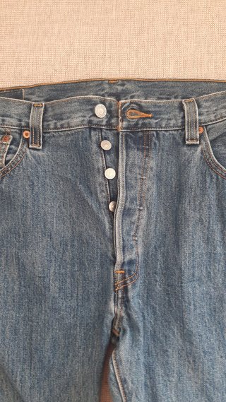 2 x Vaqueros Levi's 501 W36 L32