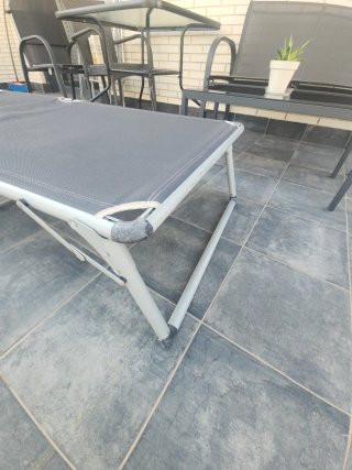 Hamaca Cama Tumbona Plegable Exterior