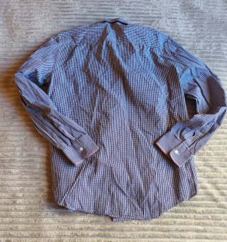 Camisa Adolfo Domínguez Azul y Blanca