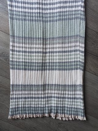 Cardigan lungo a righe