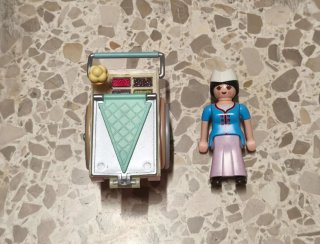 Playmobil Heladera con Carrito