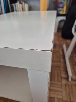 DONACIÓN - Mesa Lack Ikea Blanca