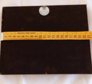Quadretto Legno con Lamina Oro