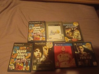 Lote Videojuegos PS2: GTA Vice City, Final Fantasy