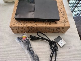 Consola PS2 Negra + Tarjeta Memoria 32GB