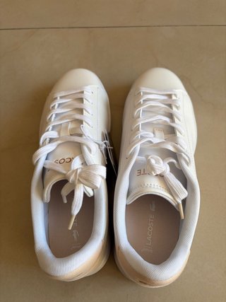 Deportivas Lacoste Blancas Talla 38