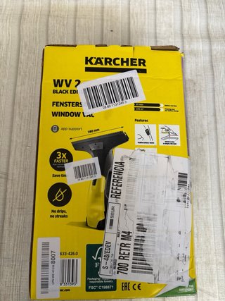 Kärcher WV 2 Black Edition Limpiacristales