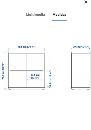 Estanterías Kallax IKEA Blanca