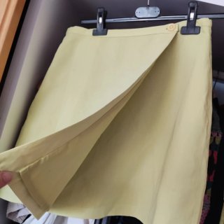 Traje chaqueta y falda Don Algodón verde pistacho