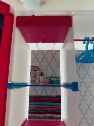 Armario Nancys Rosa con Puerta y Cajones