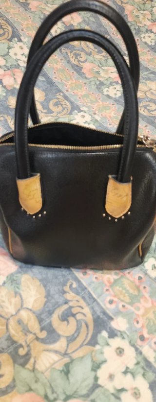 Borsa Alviero Martini nera e marrone