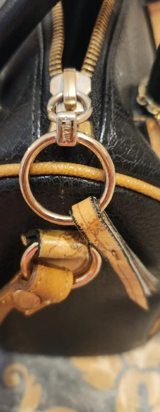 Borsa Alviero Martini nera e marrone