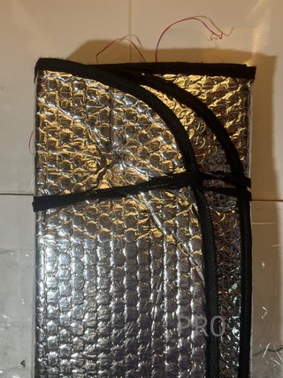 Parasole per Auto in Carta di Alluminio