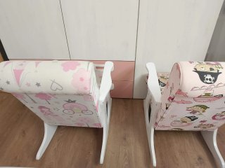 Sillón infantil estampado