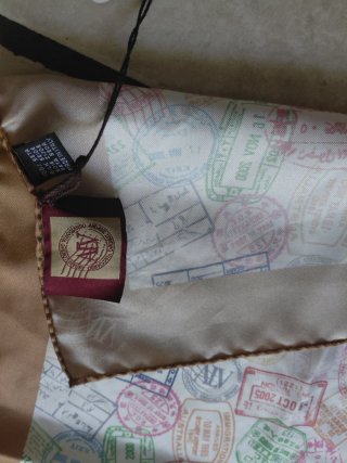 Foulard Alviero Martini 1 Classe linea PASSPORT