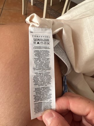 Vestido Mexicano Bordado Cortefiel Talla Única