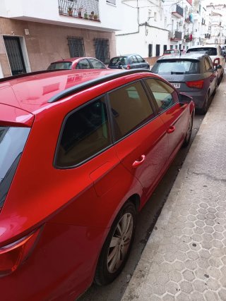 SEAT Leon 2015 con caravana