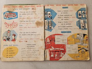 Libro escolar antiguo Lengua 2o (1966)