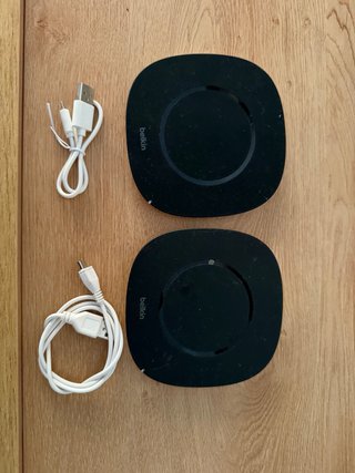 2 Bases Carga Inalámbrica Belkin
