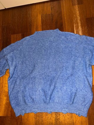 Maglione Azzurro/Blu Taglia Unica