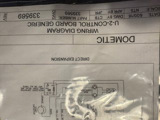 Placa Electrónica Dometic aire acondicionado barco