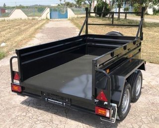 NUEVO: Remolque 2 ejes 750 kg con freno