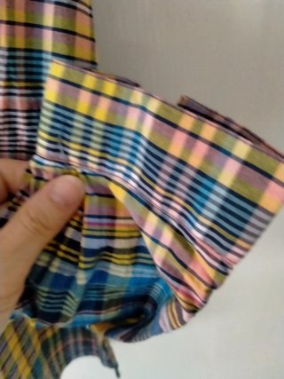 Camicia Piombo 100% Cotone Fantasia Multicolor