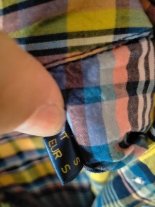 Camicia Piombo 100% Cotone Fantasia Multicolor